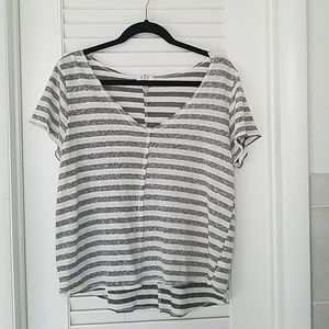 Project Social T tee distressed insideout